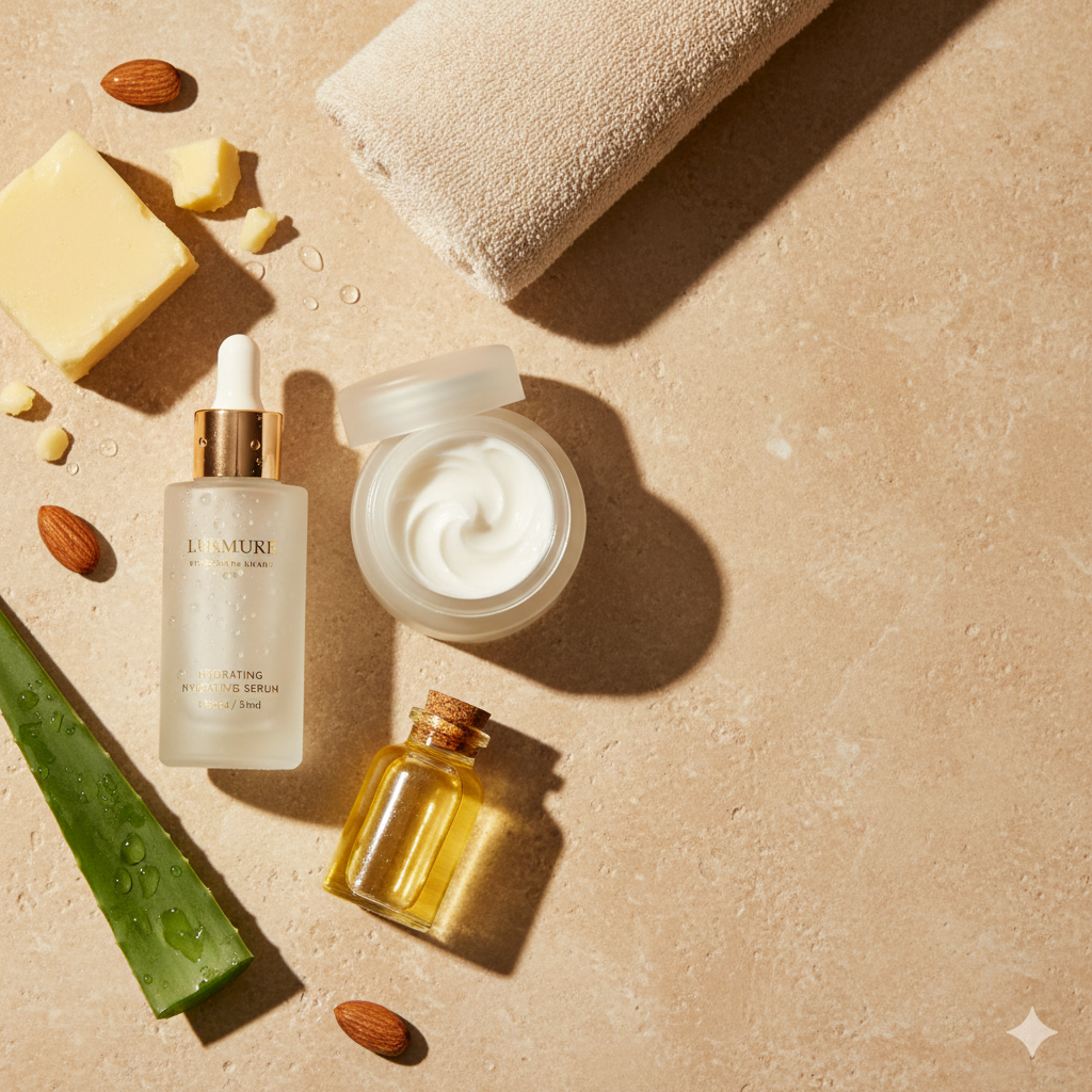 Hydrating serum Nigeria - routine for dry skin